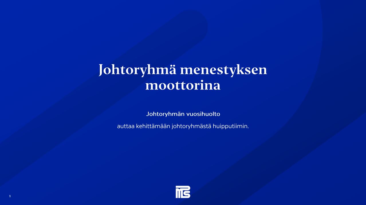 Johroyhmän vuosihuolto