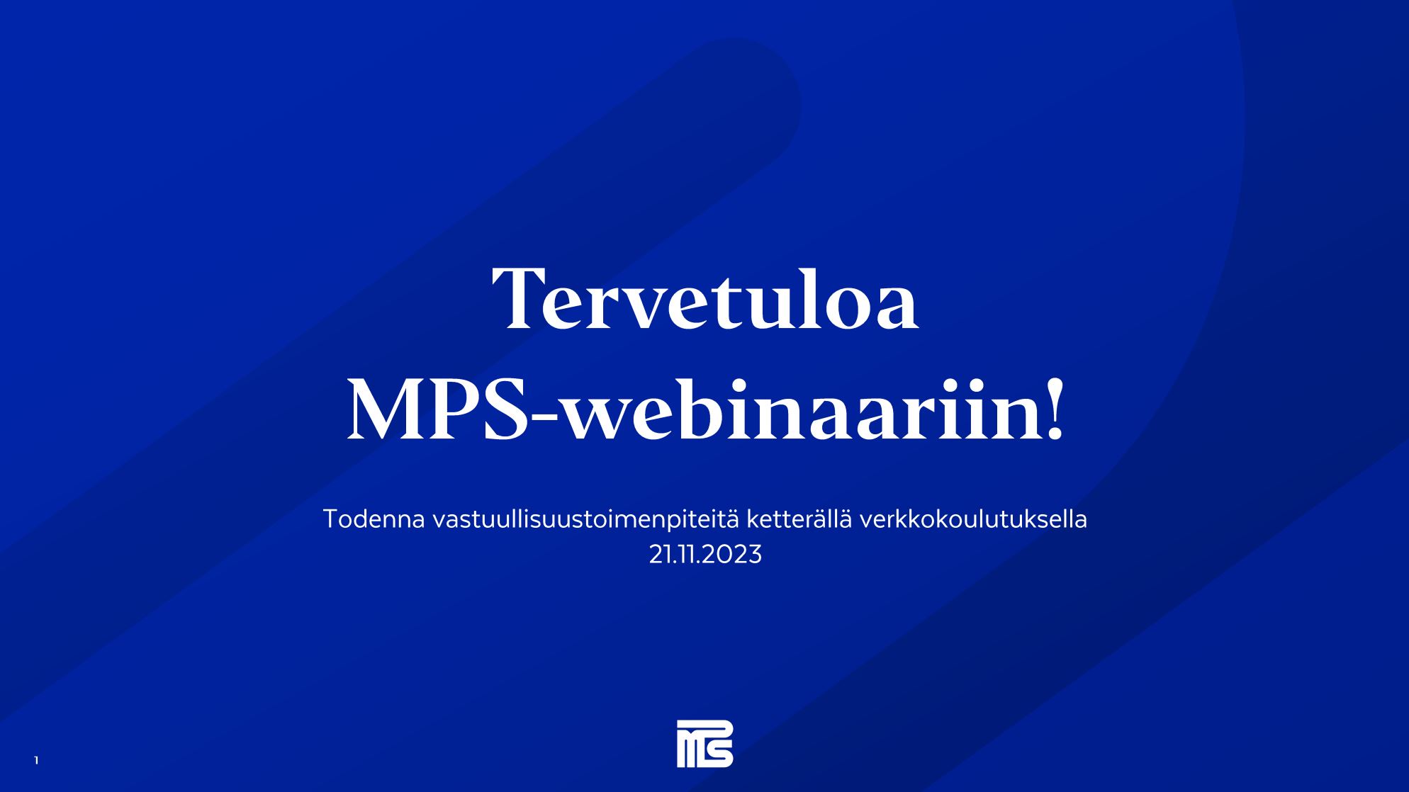 Todenna vastuullisuustoimenpiteitä ketterällä verkkokoulutuksella -webinaari 112023